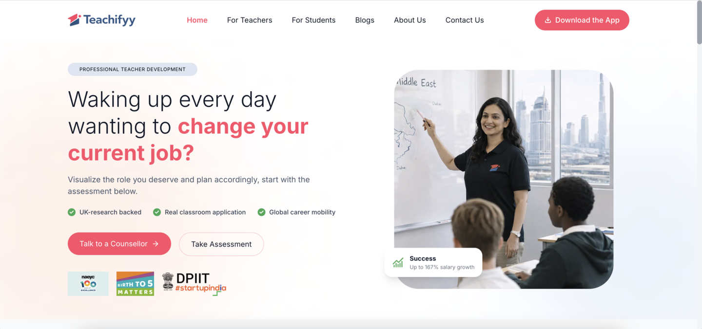 Teachifyy - App preview