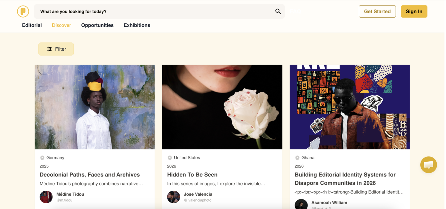 Prazzle - Arts & Culture Platform preview